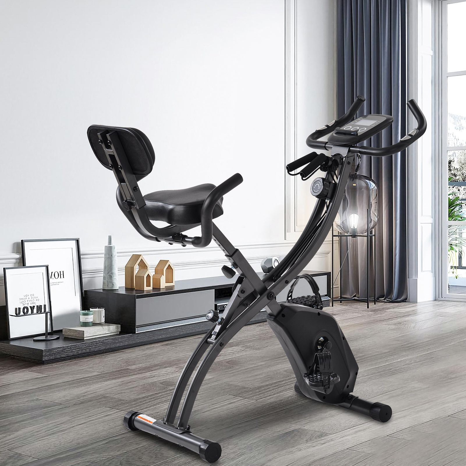 exercise bike with arm resistance